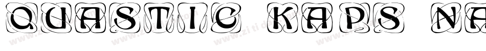 Quastic Kaps Narrow字体转换